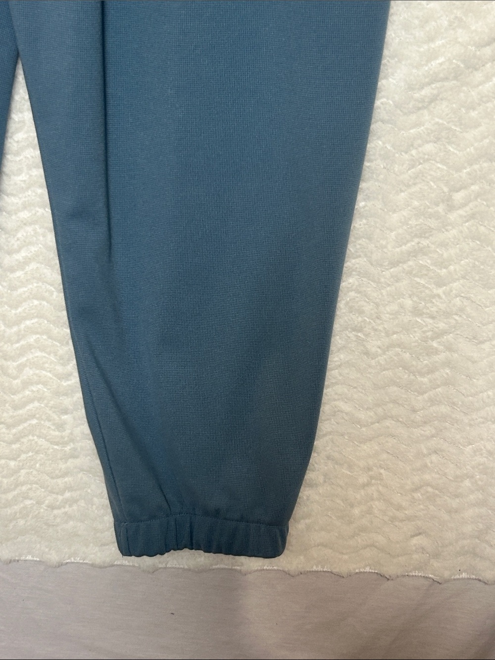 Halara Jumpsuit Medium Blue Casual Athleisure Lounge Relaxed Comfy Minimalist - Picture 5 of 11